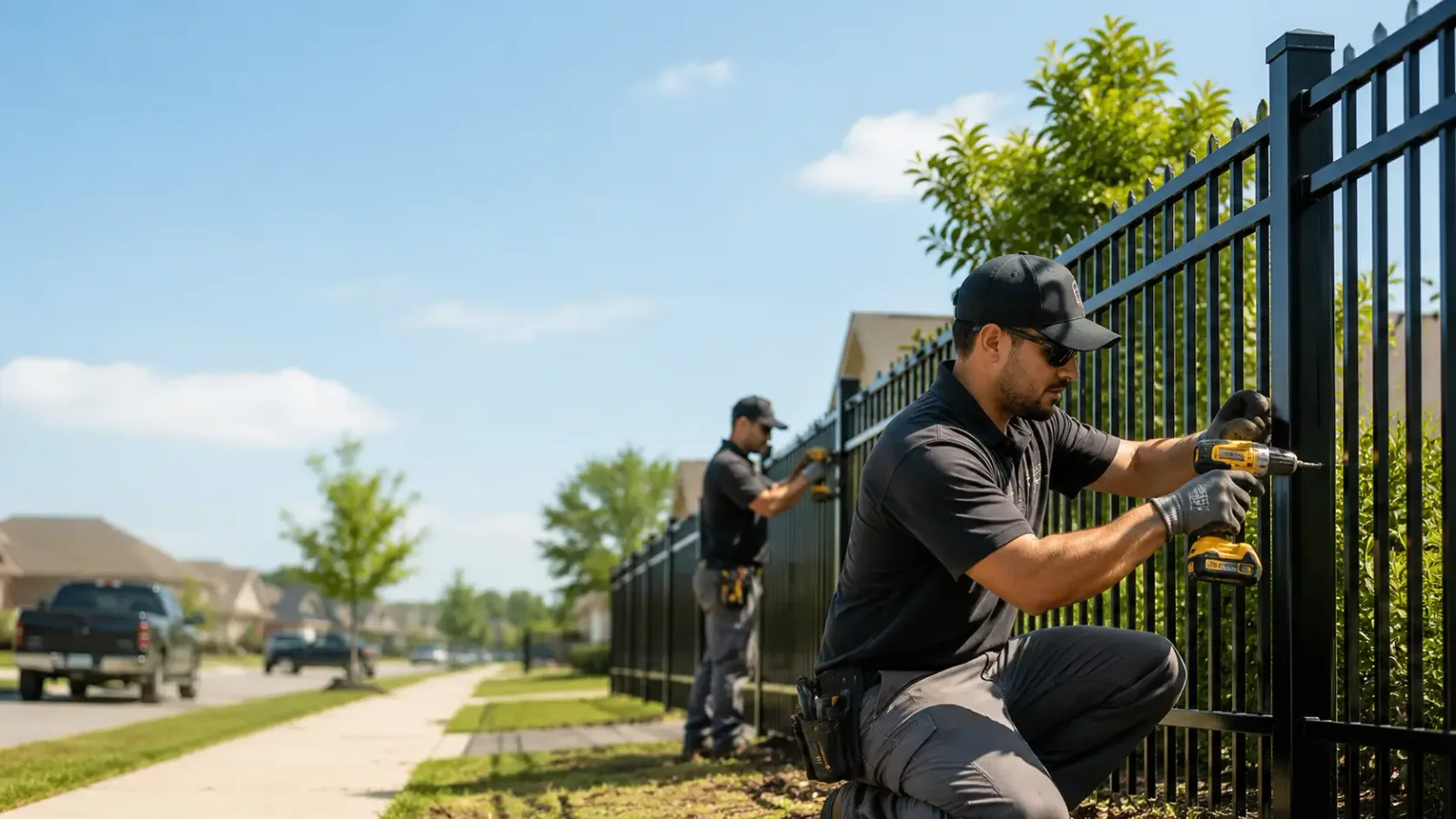 Metal Fence Installation in Salem, OR
